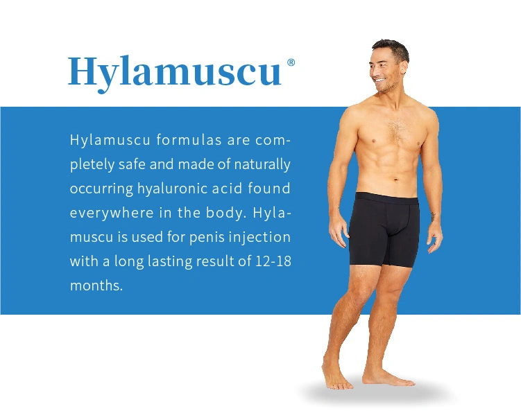 Hylamuscu 10ml 20ml Hyaluronic Acid Filler Adult Penis Enlargement Products for Sale Online